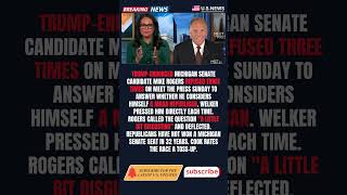 Information Mike Rogers Refuses to Answer 3 Times on Meet the Press When Asked If He Is a MAGA Republican News