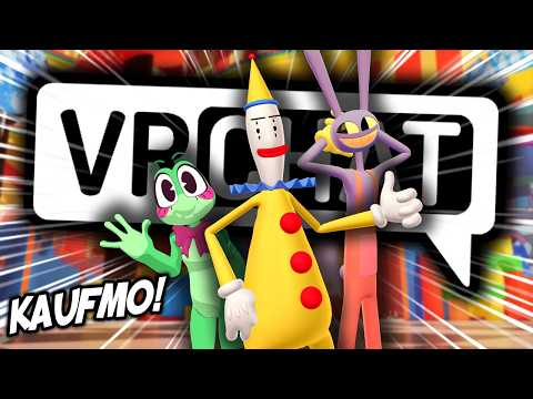 KAUFMO JAX AND RIBBIT REUNITE IN VRCHAT! | THE AMAZING DIGITAL CIRCUS | VRChat Funny Moments