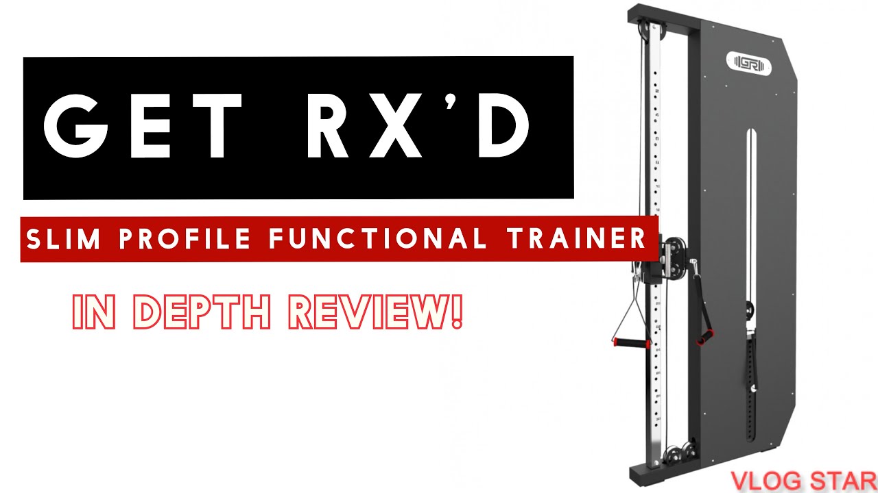Get RX’d Slim Profile Functional Trainer Assembly and Full Review. Best Cable Machine for Home Gym?