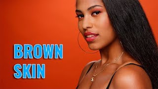 Red eyeshadow on brown skin? Barbara shows how!