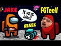 FRAMING YouTubers in AMONG US! (With FGTeeV, KreekCraft, AntAntixx, RageElixir + MORE!)