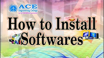 Installation of Operating system (Ubuntu) & Other Software like C, Python & Java | ACE Engg. College