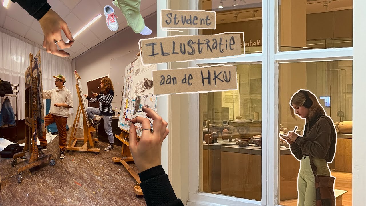 mijn eerste beoordeling als student illustratie