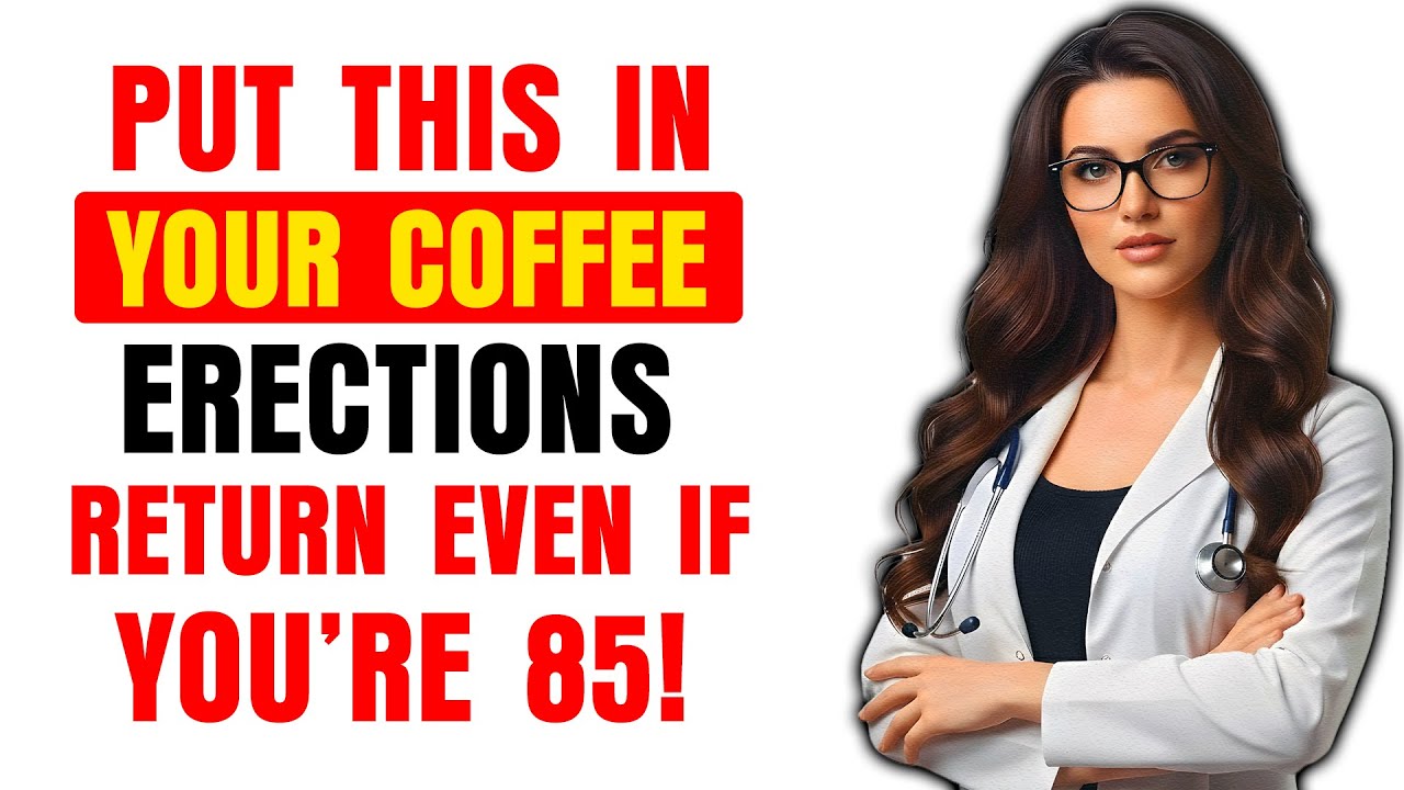 Men Over 60: PUT THIS to Your Morning Coffee for Rock-Hard Erections & All-Day Energy