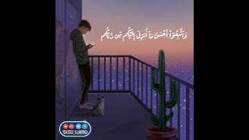 ﴿قل يا عبادي الذين أسرفوا على أنفسهم لا تقنطوا من رحمة الله﴾ سورة الزمر الآيه 53 / القارئ عبيدة موفق