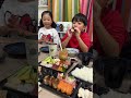 今日はまりちゃんが頑張ったので豪華なお寿司パーティー🎉　まりちゃんいずちゃんチャンネル　#shorts #お寿司