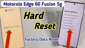how to reset motorola edge 60 fusion | motorola edge 60 fusion reset kaise kare