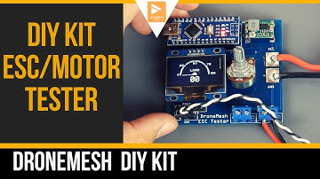 #DIY ESC TESTER / MOTOR TESTER //  DroneMesh PCBWAY DIY KIT