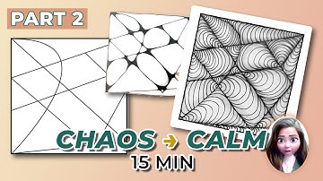 15 Minute Challenge for Stress Relief & Calm | Art Worm