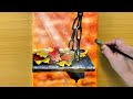 Autumn is Coming / Acrylic / STEP BY STEP #149 / 아크릴화