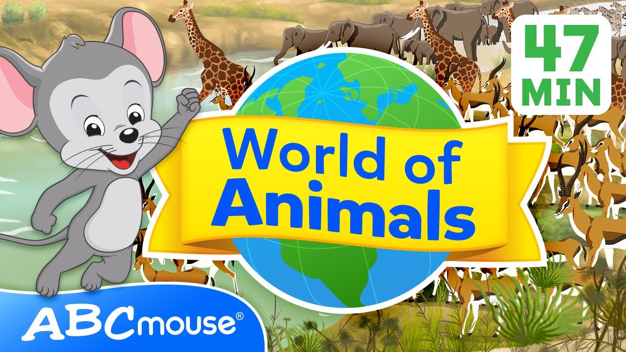 ⁣🐾 Explore the World of Animals 🌍 | 47 Minute Full Episode | Compilation for TV | ABCmouse for Kids
