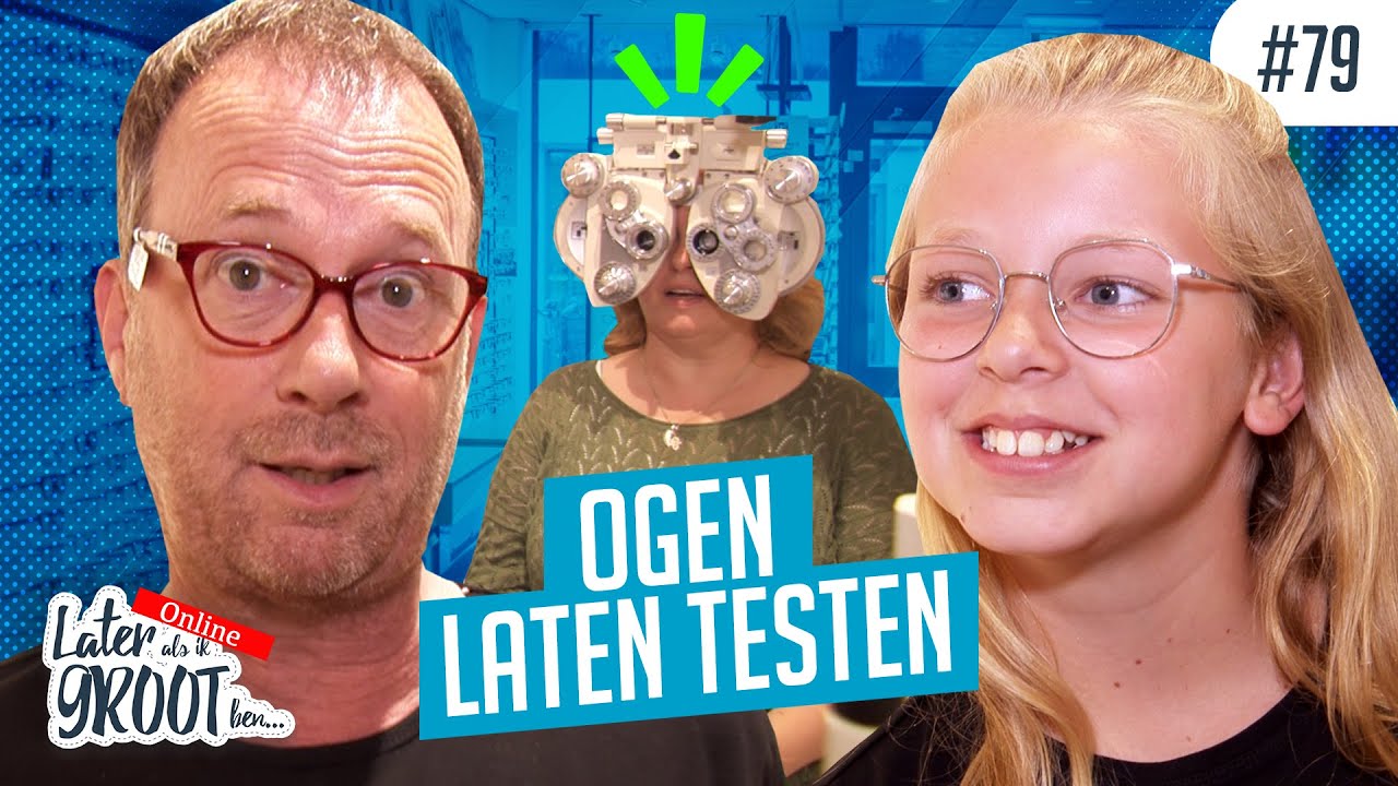 Het Grote Opticien Avontuur: Quinty (11 jaar) verricht helemaal zelfstandig een OOGMETING