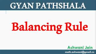 Vedic Math - Balancing Rule