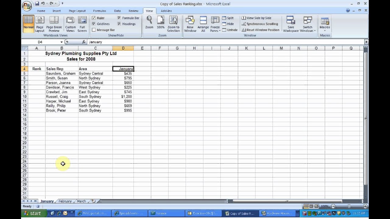 Writing my own functions in excel