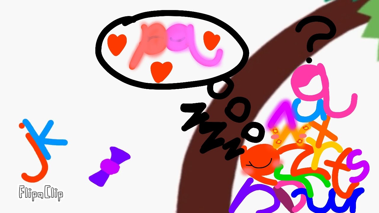 Chicka Chicka Boom Boom but I sing it in FlipaClip.