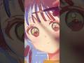 アクリルガッシュで下書きなしでキャンバスにお絵描き #アナログ #描く動画 #イラストメイキング #イラスト #メイキング