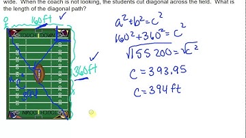 MPM1D 8.1 The Pythagorean Theorem Video 5