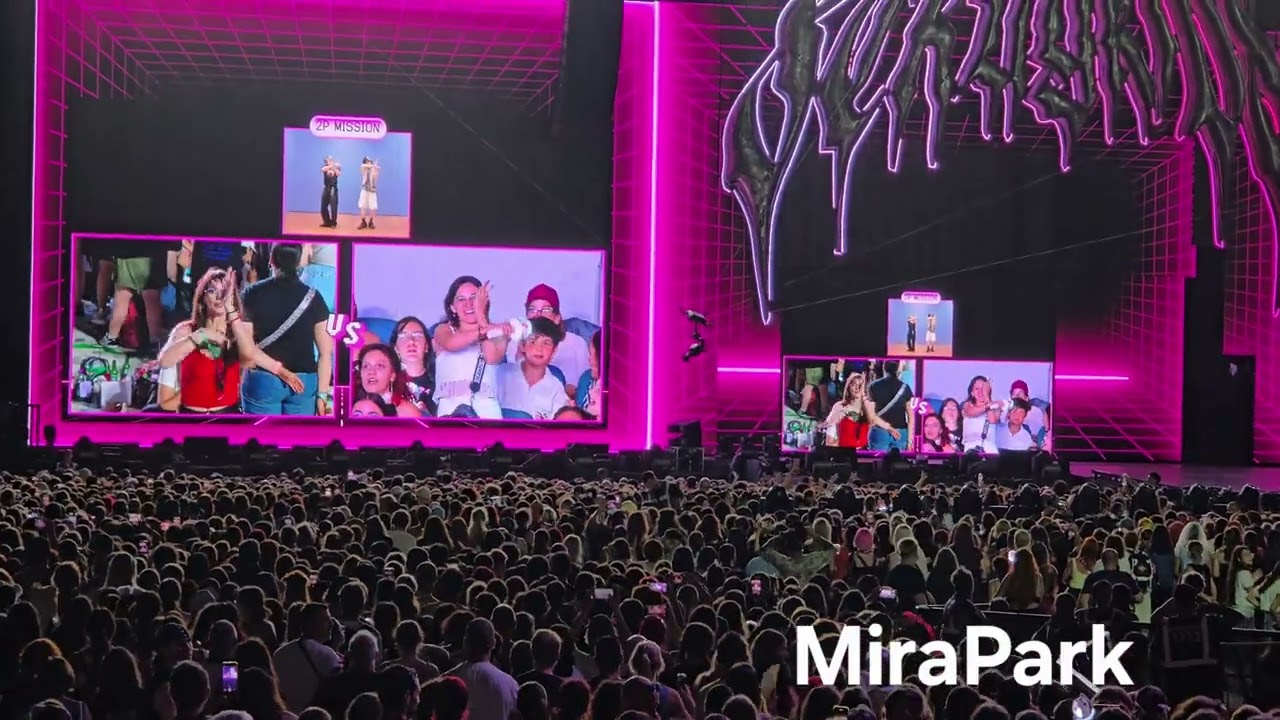 Stray Kids Dance challenge fancam concert in Rome fancam Dominate Europe Tour 30.07.2025