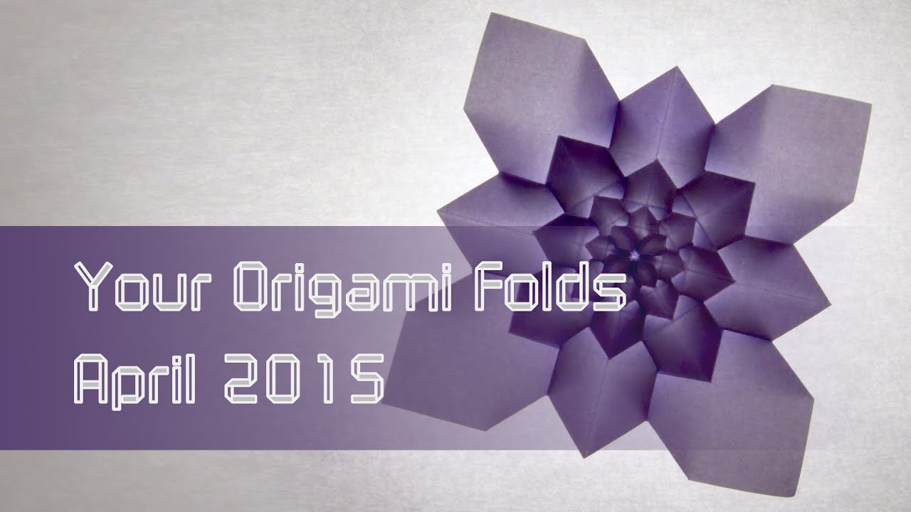 Your Origami Folds April 2015: "Hydrangea" by Shuzo Fujimoto