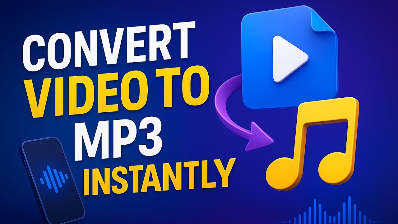 Video To Audio & MP3 Cutter Convert Video To MP3