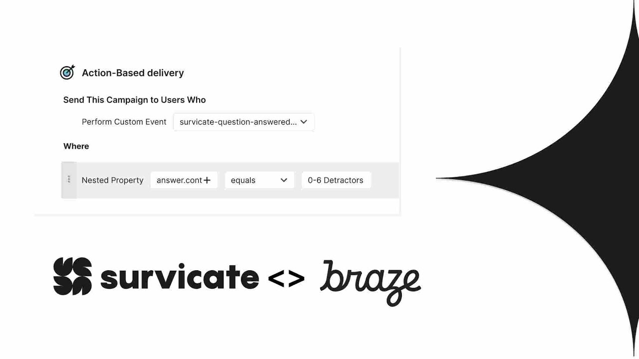 Survicate + Braze demo