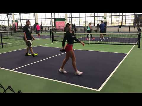 Jennifer Tavernier and Chris Wilton vs. Jose Gomez and Jennifer Sheedy. Open mixed doubles . ￼