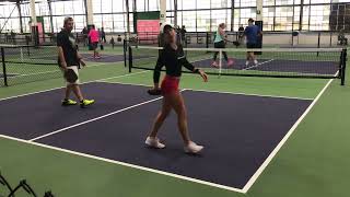 Jennifer Tavernier And Chris Wilton Vs. Jose Gomez And Jennifer Sheedy. Open Mixed Doubles .