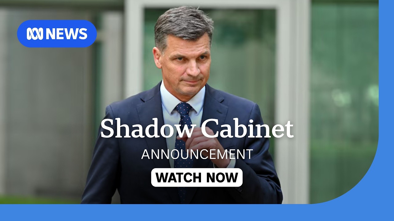 IN FULL: Angus Taylor unveils new shadow cabinet following leadership spill | ABC NEWS