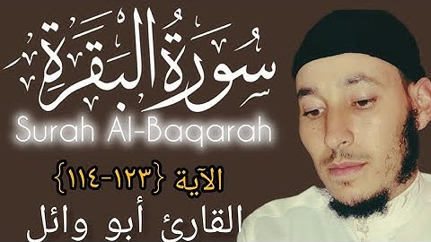 سورة #البقرة Surah Al-Baqarah الآية {123-114} بصوت القارئ @Abouwayil