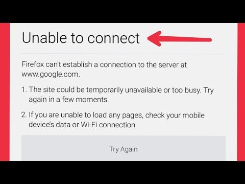 How To Fix Firefox Unable To Connect Problem Solve