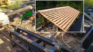 Fabrication de tuiles en bois / Make shingles wood