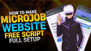 How to Make Microjob Website | Free Script Setup Guide | #SmartCodeBD #FreeScript