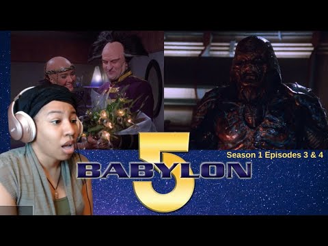 Babylon 5: Season 1 Episodes 1x3-4 "Born to the Purple" & "Infection" | Reaction Video