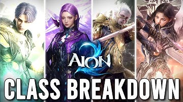 Aion 2 - All 8 Classes Explained - Class Trailers & Gameplay