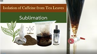 Experiment : Isolation of Caffeine from tea leaves