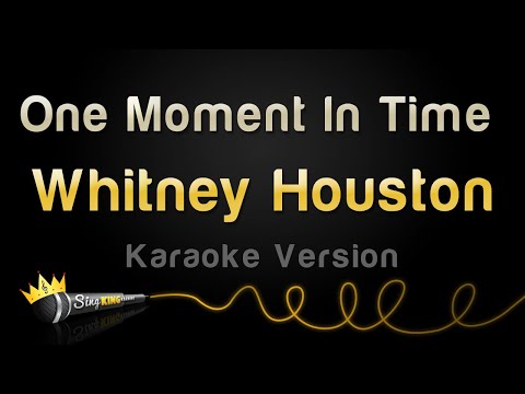 Whitney Houston - One Moment In Time (Karaoke Version)