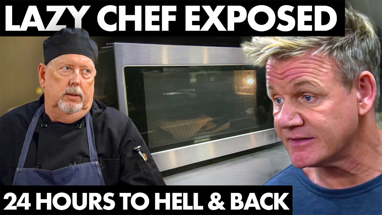 Gordon Ramsay Confused As Chef MICROWAVES Food! | Gordon Ramsay's 24 ...