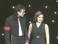 Michael Jackson & Lisa Marie Presley share a kiss onstage