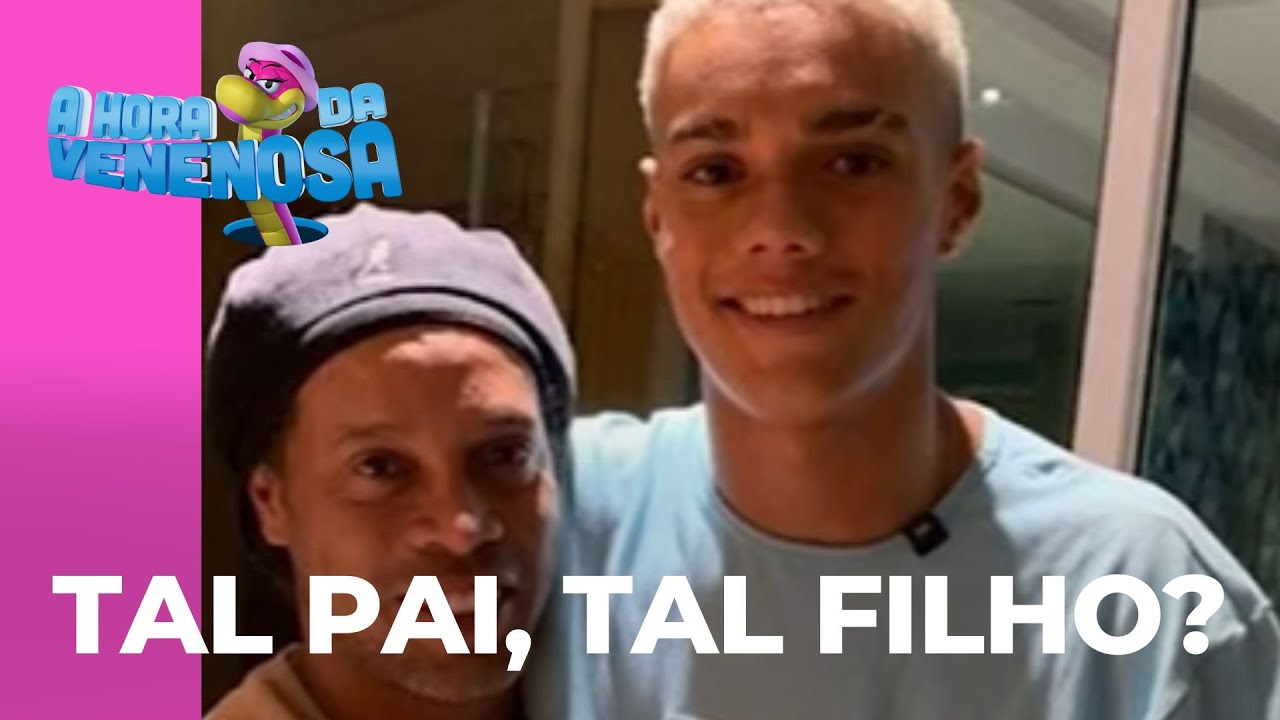 O filho de RONALDINHOGAÚCHO é tão bom quanto o PAI? #ronaldinhogaucho