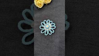 Diy New Design Hair Accessories | Macrame Thread Hair Clips#Cowrie Shells Hairties#viralshorts#easy