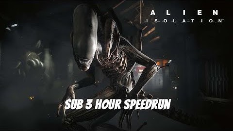 Alien Isolation Speedrun | Novice No Major Glitches