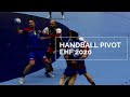 Handball european handball federation ehf 2020  pivot compilation