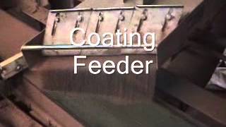 Column Coating Vibratory Feeder System for Brick Industry