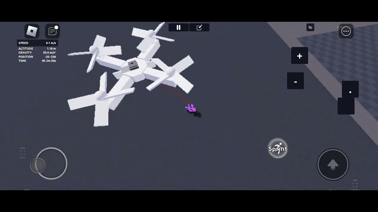 (Plane Engineers) Fully automatic follower drone with throttle control