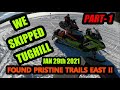 EPIC SNOWMOBILE RIDING NY | WE SKIP TUGHILL & OLD FORGE AND HEAD EAST S.1 Ep.1