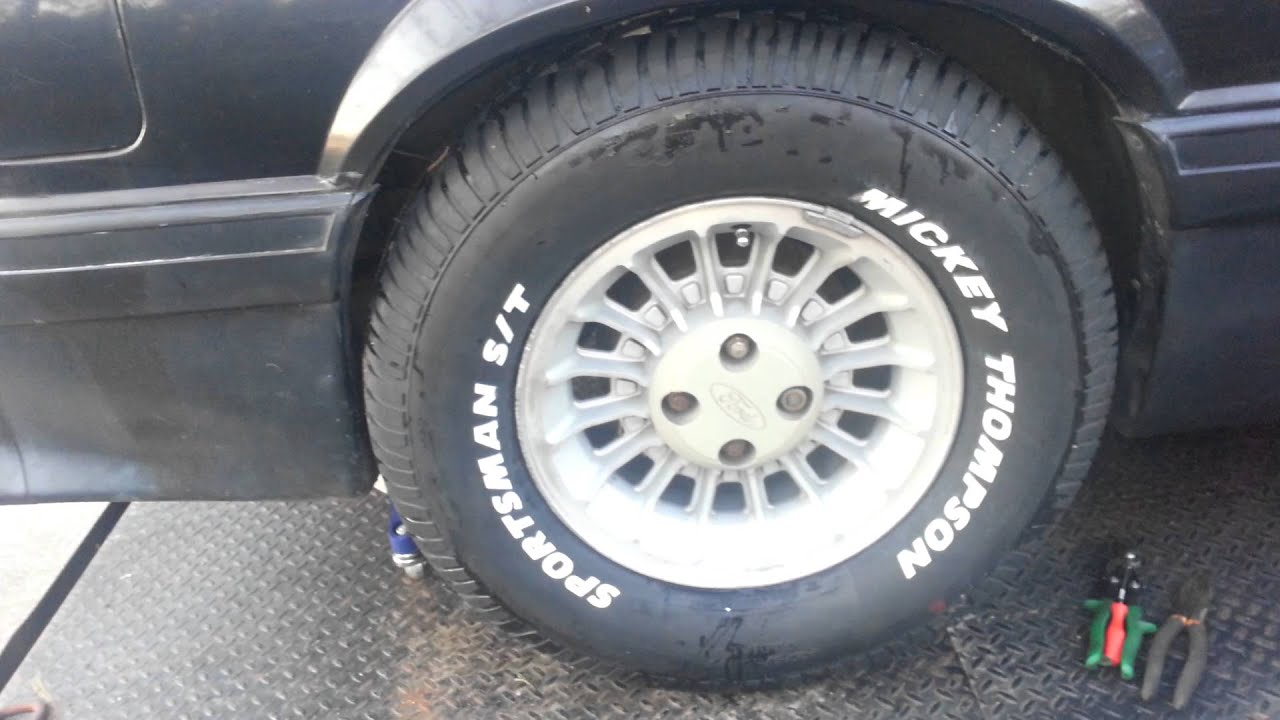 1989 Mustang GT With 275 60r15 YouTube 1989-mustang-gt-with-275-60r15-youtube