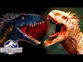 ИНДОРАПТОР гибрид! Невероятная битва против своих КЛОНОВ - игра Мир Юрского Периода про динозавров