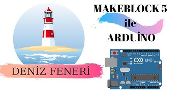 Makeblock5 ile Arduino-Bölüm4-Led Yakıp Söndürme