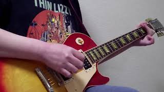 Thin Lizzy - Wild One Guitar Cover Uk Tour 75 Version