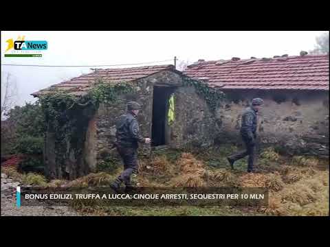 Video Bonus edilizi, truffa a Lucca: cinque arresti, sequestri per 10 milioni